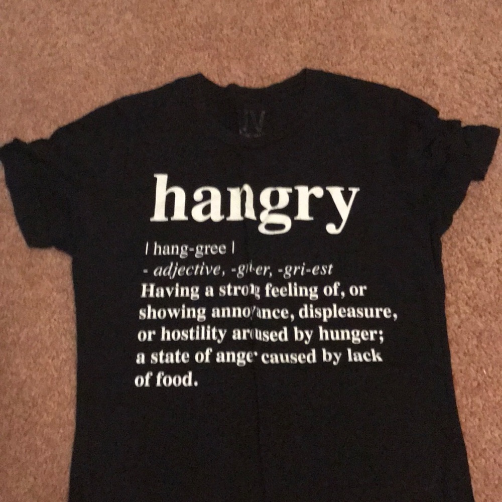 JV hangry fitted tee